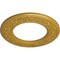 Ekena Millwork Blackthorn Ceiling Medallion (Canopies up to 7 1/2"), 13 3/8"OD x 7 1/2"ID x 3/4"P, Iridescent Gold CM13BLIGS - alternate 4